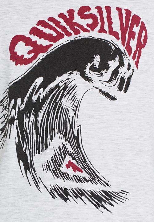 Quiksilver - Wave Punch   Boys Tee Grey
