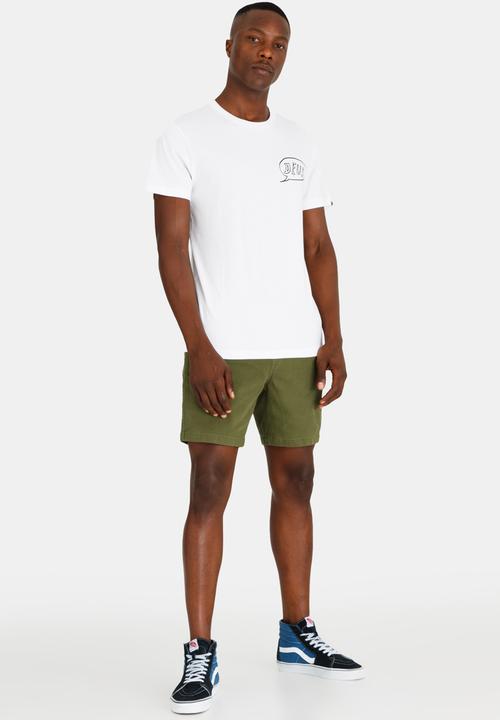 Deus Ex Machina - NR98 Crew Neck Tee White