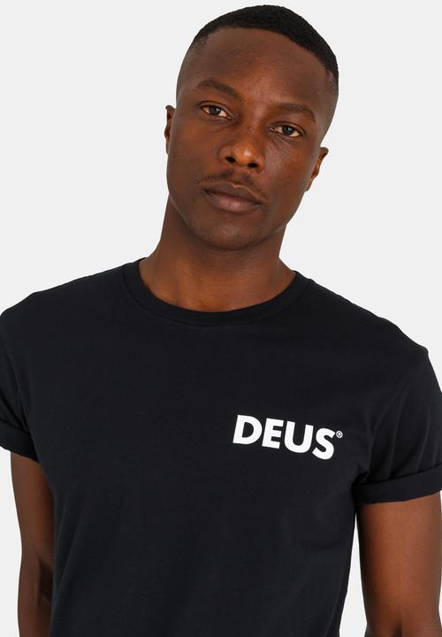 Deus Ex Machina - Concentric Crew Neck Tee Black