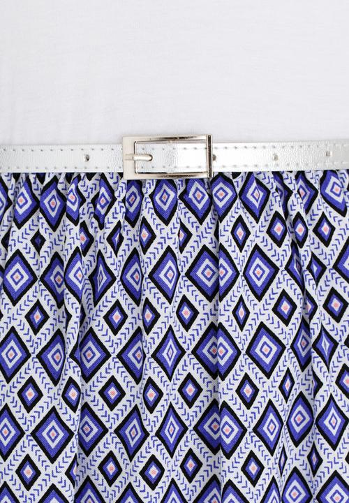 Rebel Republic - Combo Dress Multi-colour