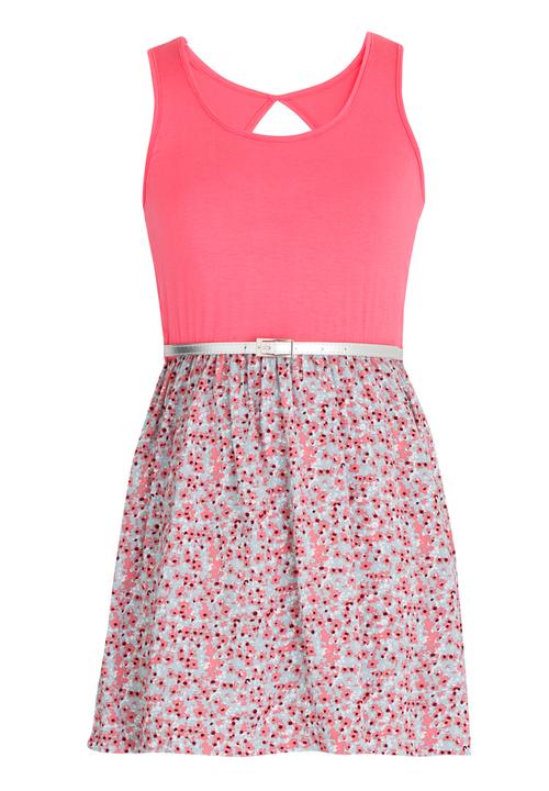 Rebel Republic - Combo Dress Multi-colour