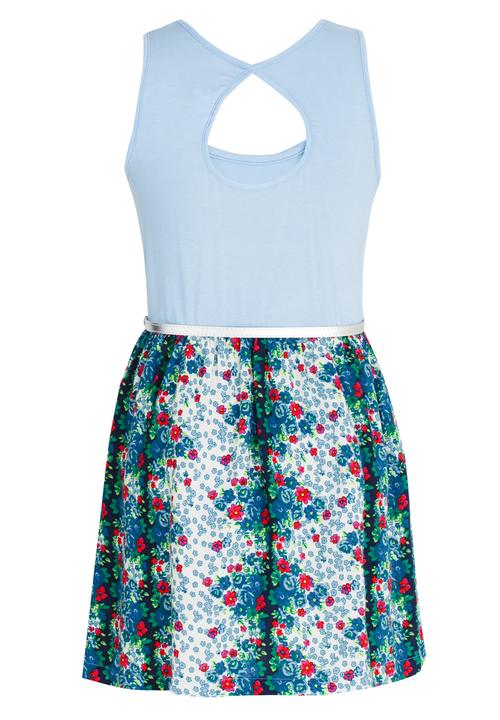 Rebel Republic - Combo Dress Mid Blue