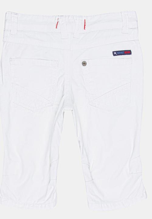 SOVIET - B Rosario Shorts White
