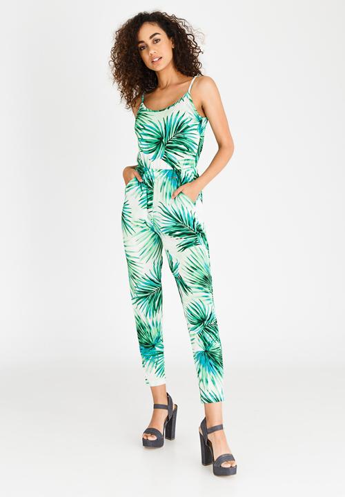 SISSY BOY - So Fly Jumpsuit Green