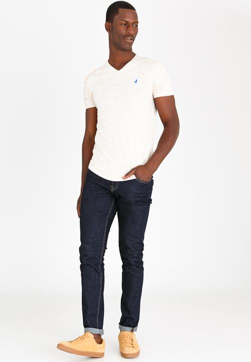 POLO - Space Dye T Shirt Milk