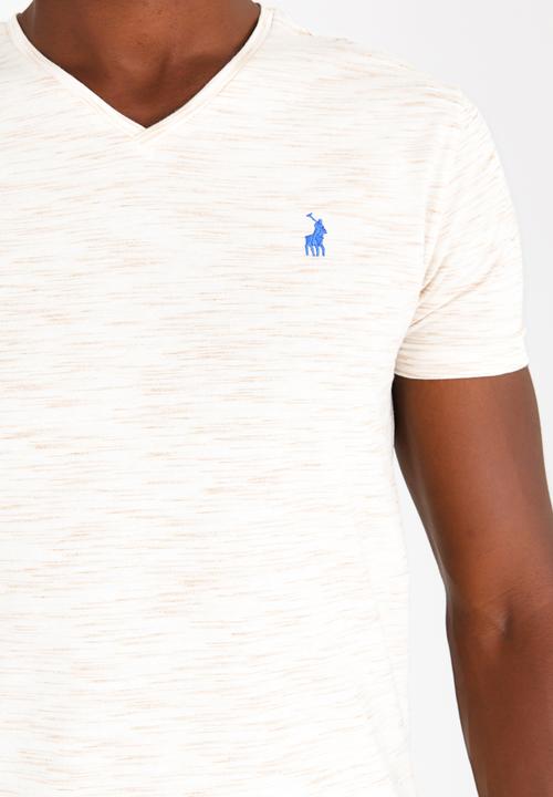 POLO - Space Dye T Shirt Milk
