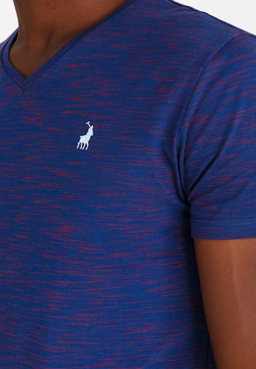 POLO - Classic Space Dye T Shirt Navy