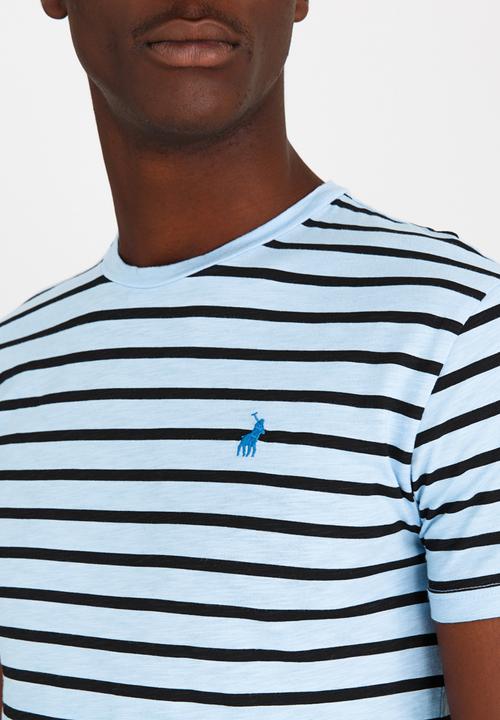 POLO - Ombre Stripe T Shirt Blue