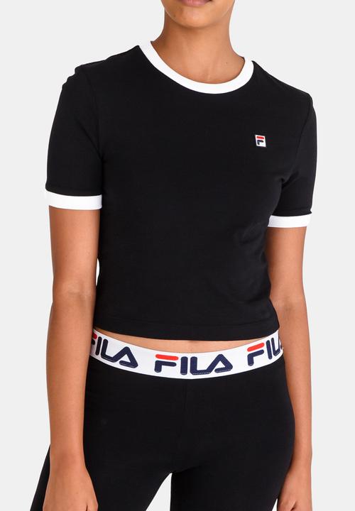 FILA - Fila Cropped Tee Black