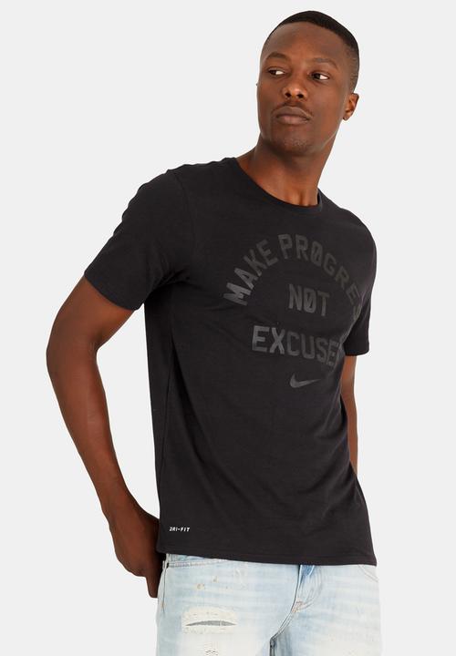 no excuses t shirt nike