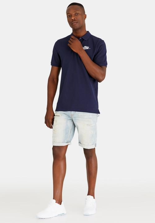 Nike - NSW Polo Pq Matchup Mid Blue