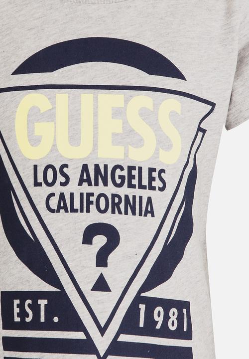 GUESS - Two Tri 1981 Tee Grey