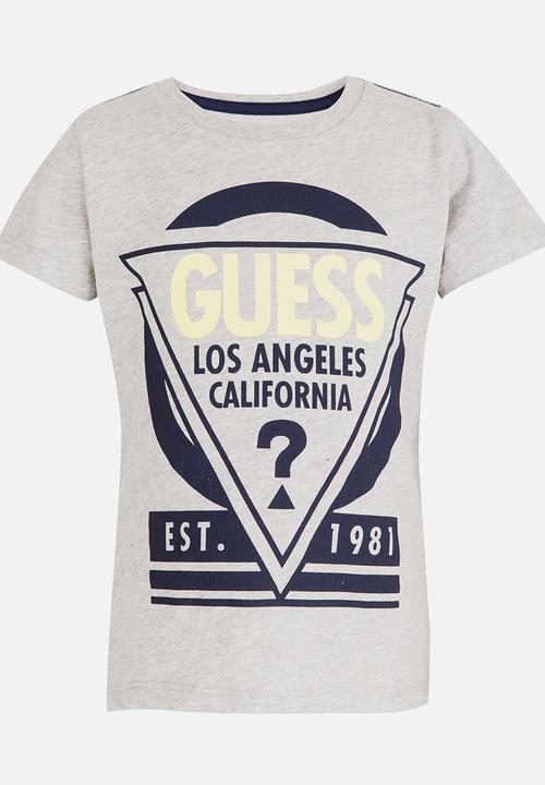 GUESS - Two Tri 1981 Tee Grey