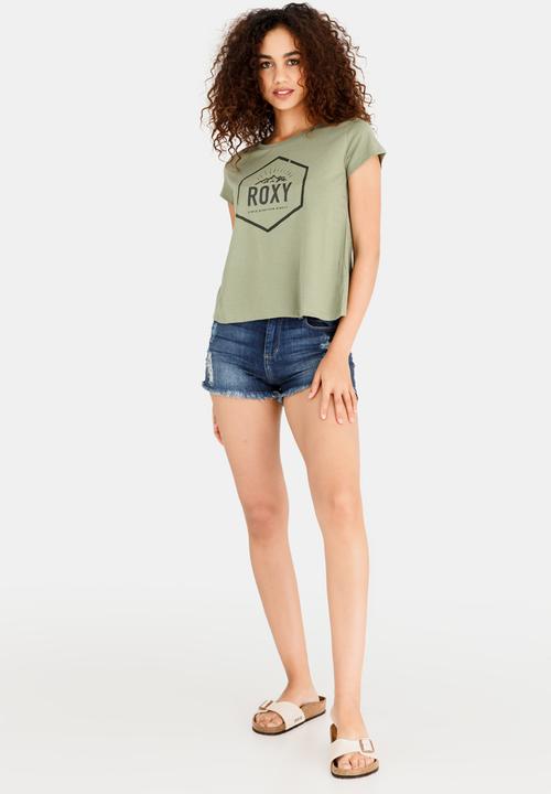 Roxy - Boogie Board Tee Khaki Green
