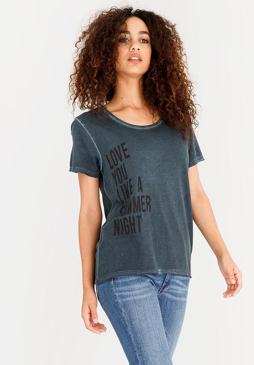 GUESS - Summer Night Tee Black