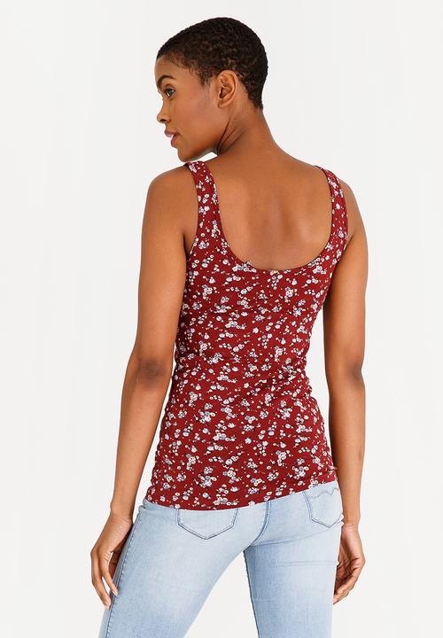 edit - Lounge Cami Burgundy