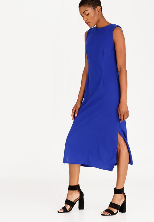 STYLE REPUBLIC - Back Tie Dress Cobalt