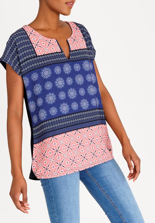 JEEP - Sublime Printed Top Coral