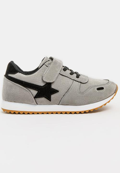 Pop Candy - Boys  Suede Sneakers Grey