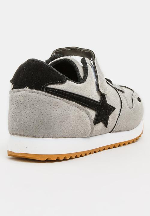 Pop Candy - Boys  Suede Sneakers Grey