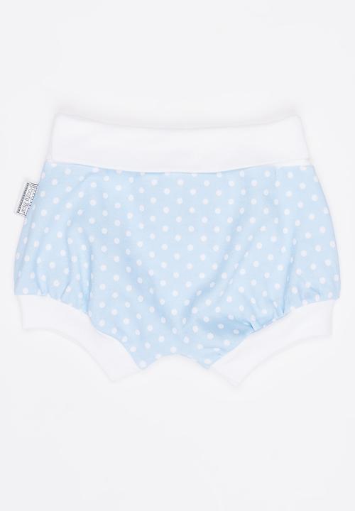 Poogy Bear - Polkadot Harem Shorts Blue
