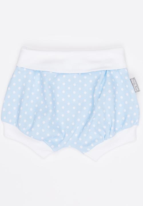 Poogy Bear - Polkadot Harem Shorts Blue