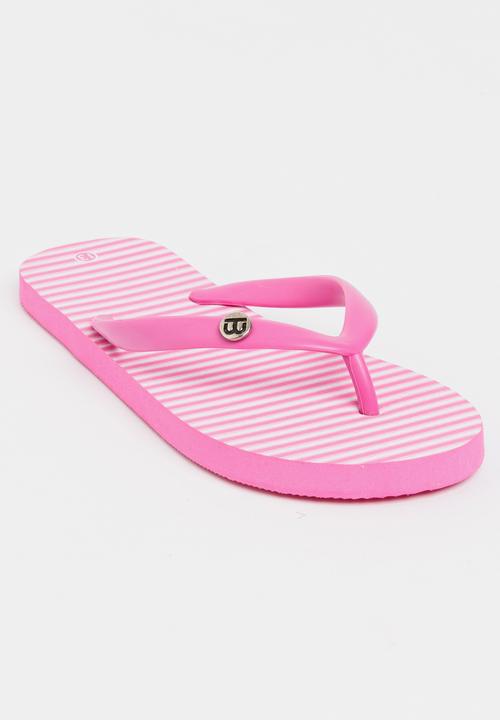 World Tribe - Sugar Candy Flip Flops Pale Pink