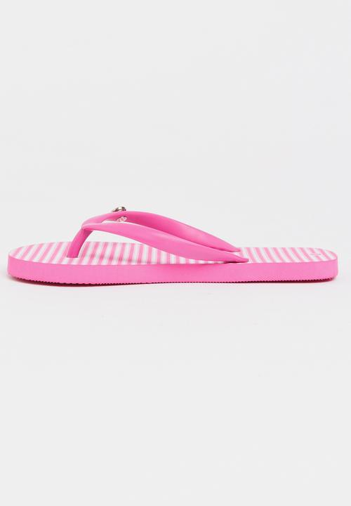 World Tribe - Sugar Candy Flip Flops Pale Pink