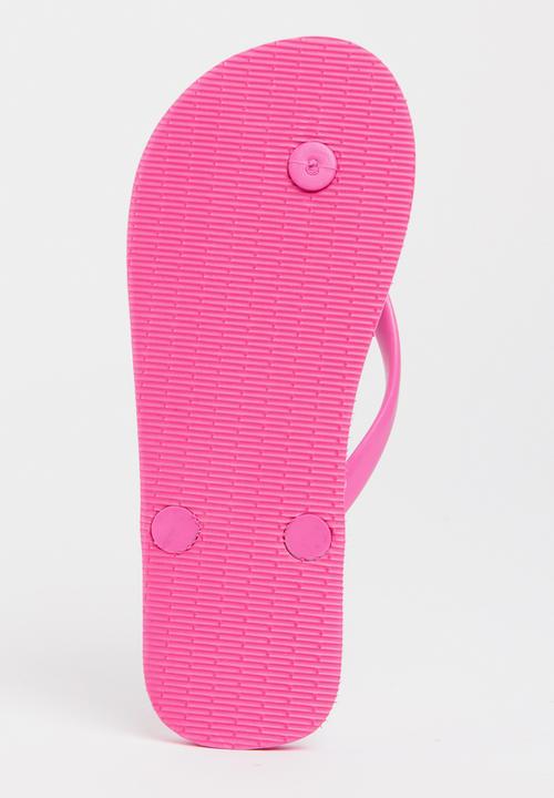 World Tribe - Sugar Candy Flip Flops Pale Pink