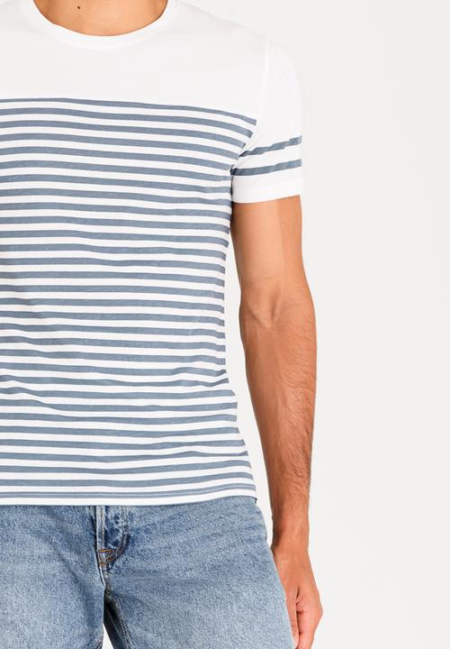 Only & Sons - Jax O-Neck Tee White