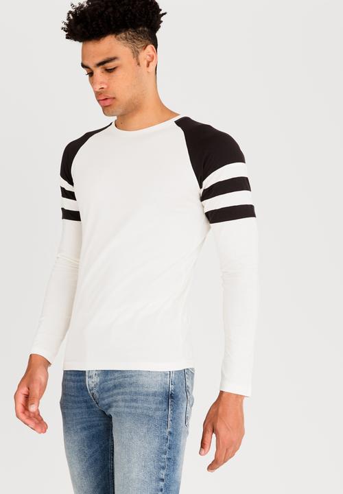 Only & Sons - Frederick Raglan Crew Neck Tee Off White