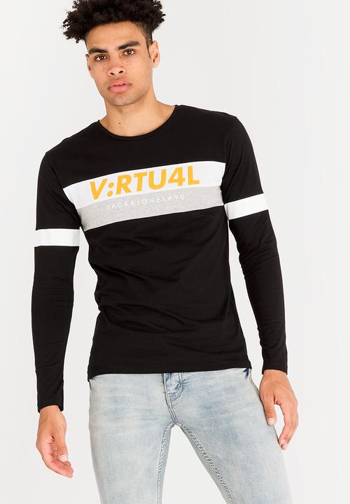 Jack & Jones - Ace Crew Neck Tee Black