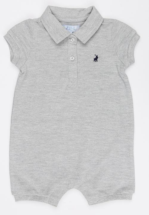 POLO - Alex SS Babygrow Grey