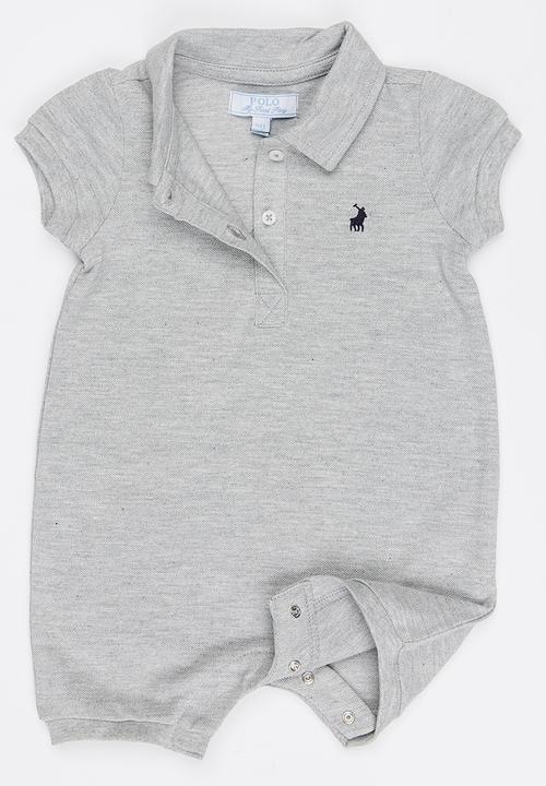 POLO - Alex SS Babygrow Grey