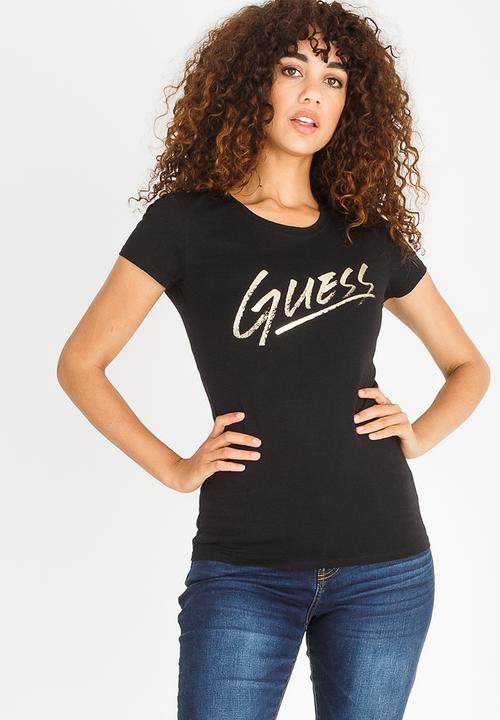 GUESS - Guess Tee Black