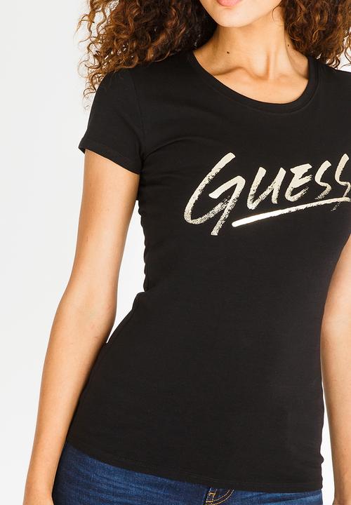 GUESS - Guess Tee Black
