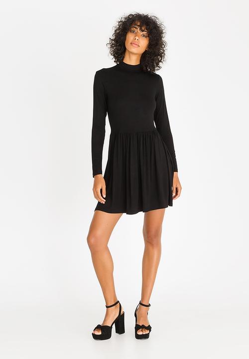 c(inch) - Fit and Flare Dress Black
