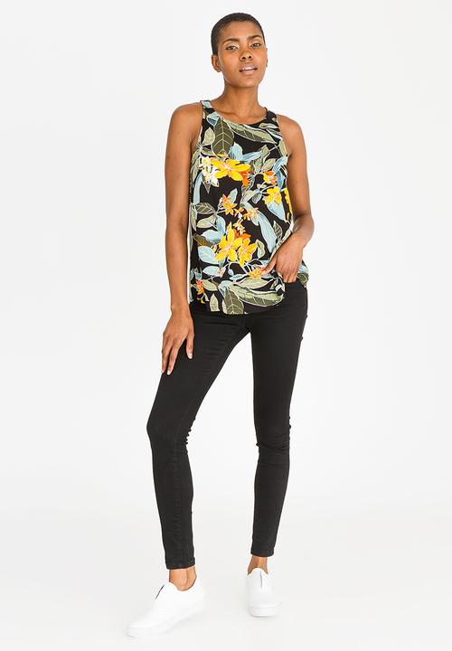 Kate Jordan - Zip Detail Vest Multi-colour