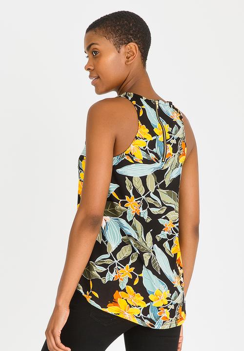 Kate Jordan - Zip Detail Vest Multi-colour