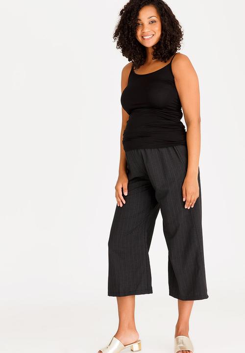 Cherry Melon - Basic Cami with Side Detail Black