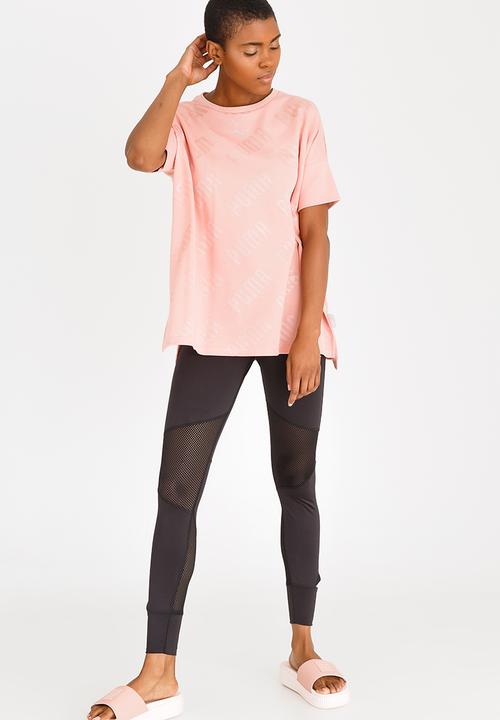 PUMA - En Pointe Wide Tee Pale Pink