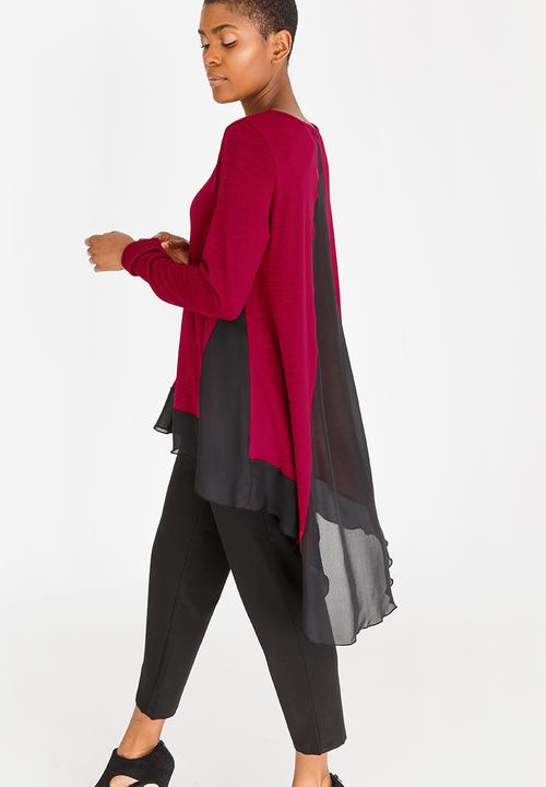 edit - Fishtale Tunic Dark Red