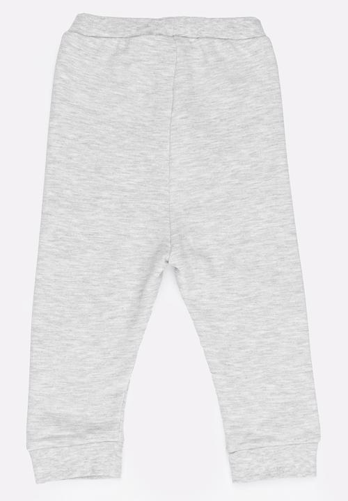 Soobe - Star print joggers - grey