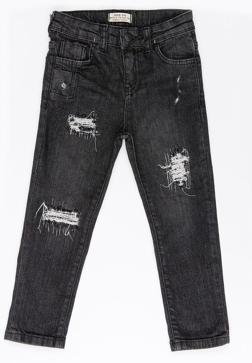 Soobe - Boys Denim Jeans Black
