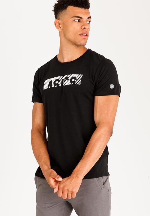 Asics Tiger - Esnt Diagonal Crew Tshirt Black