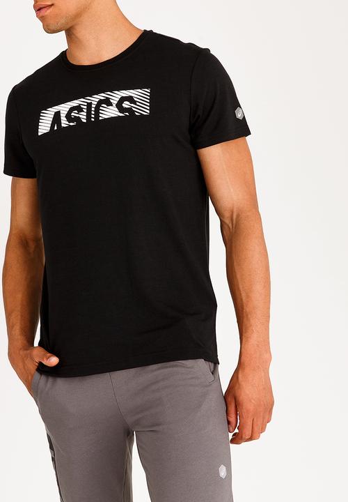 Asics Tiger - Esnt Diagonal Crew Tshirt Black