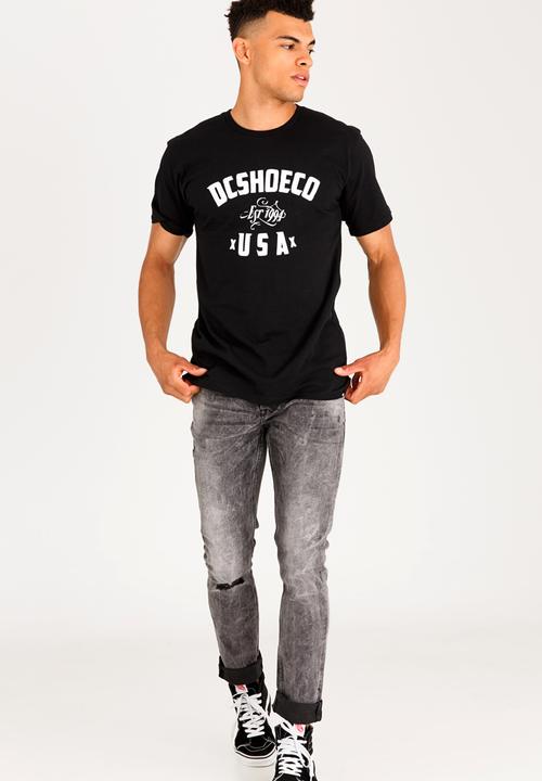 DC - Fusty Cotton Tee Black