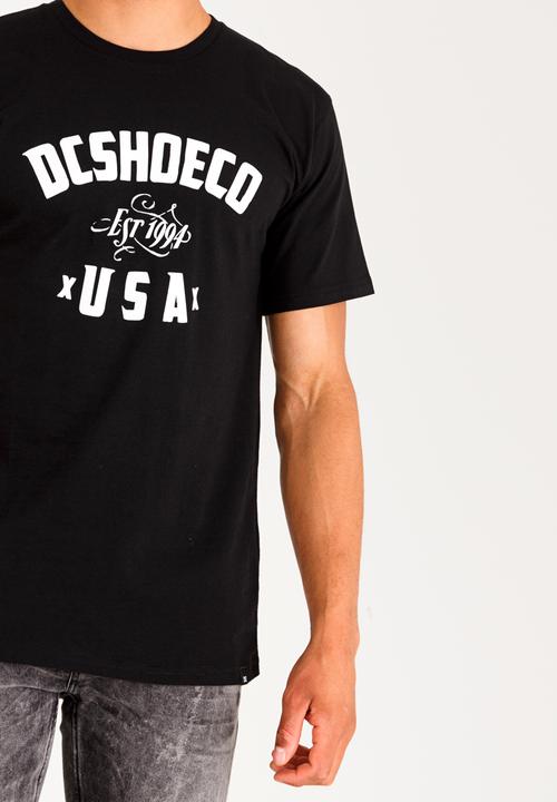 DC - Fusty Cotton Tee Black
