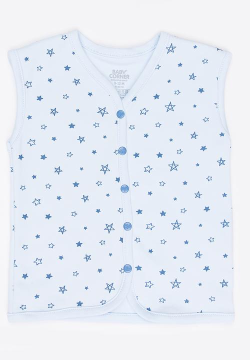 Baby Corner - Boys waistcoat - blue