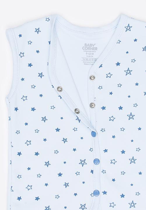Baby Corner - Boys waistcoat - blue